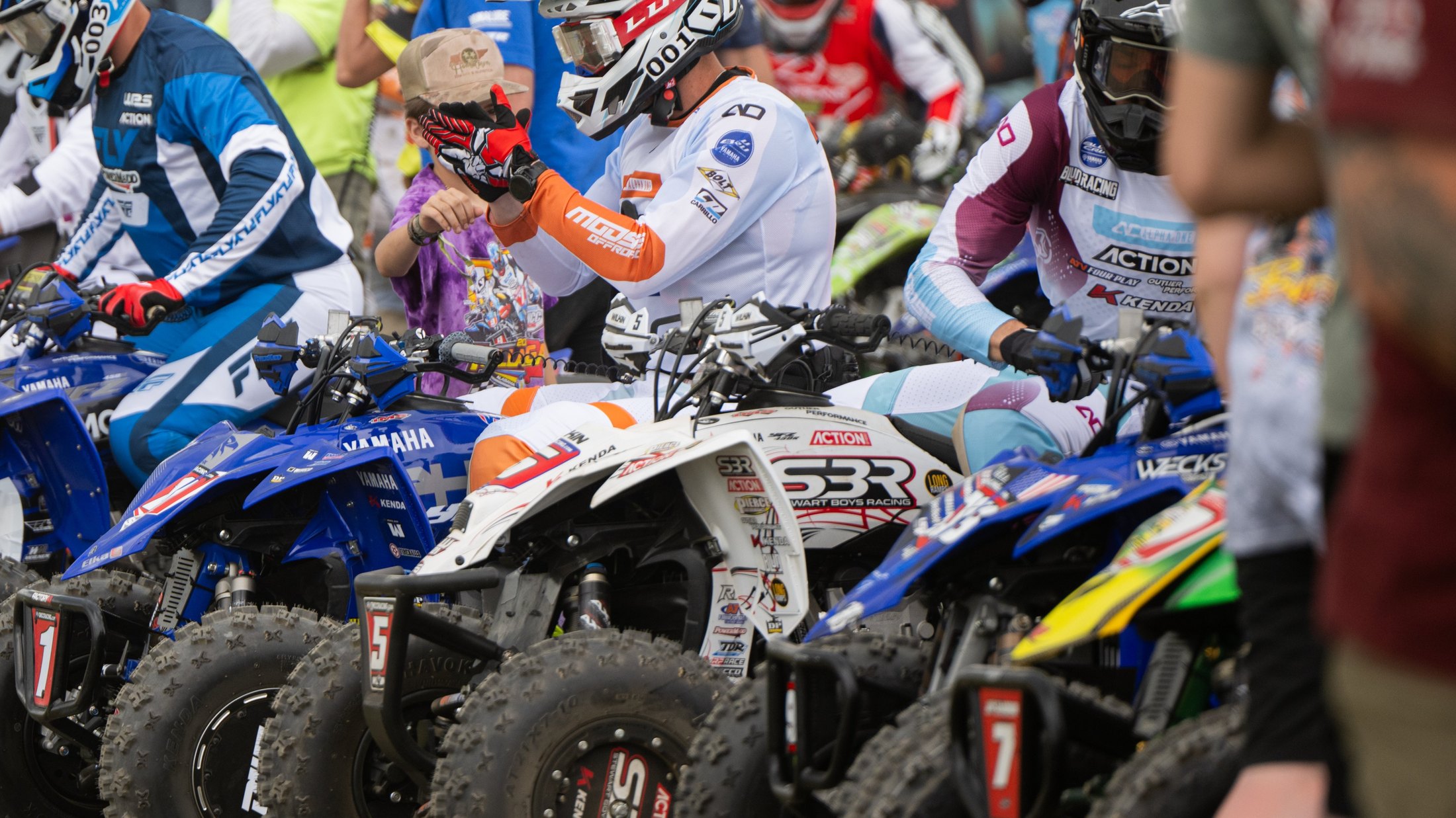 SBR on the starting line at GNCC