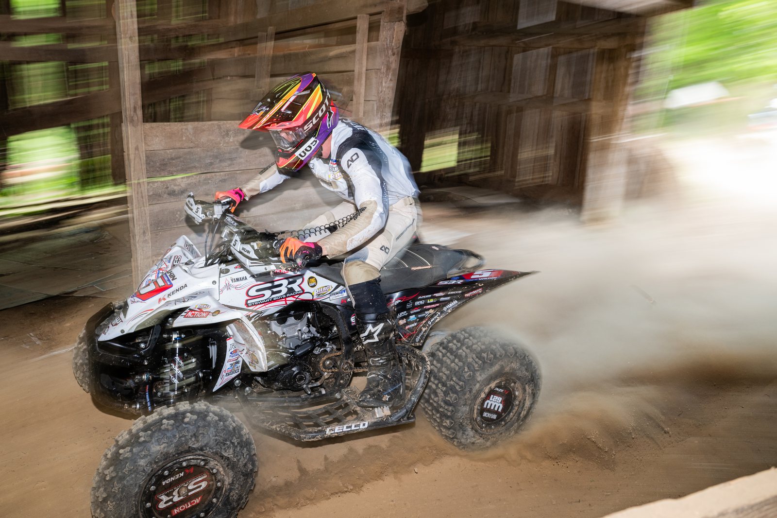Wyatt Wilkin ripping through GNCC